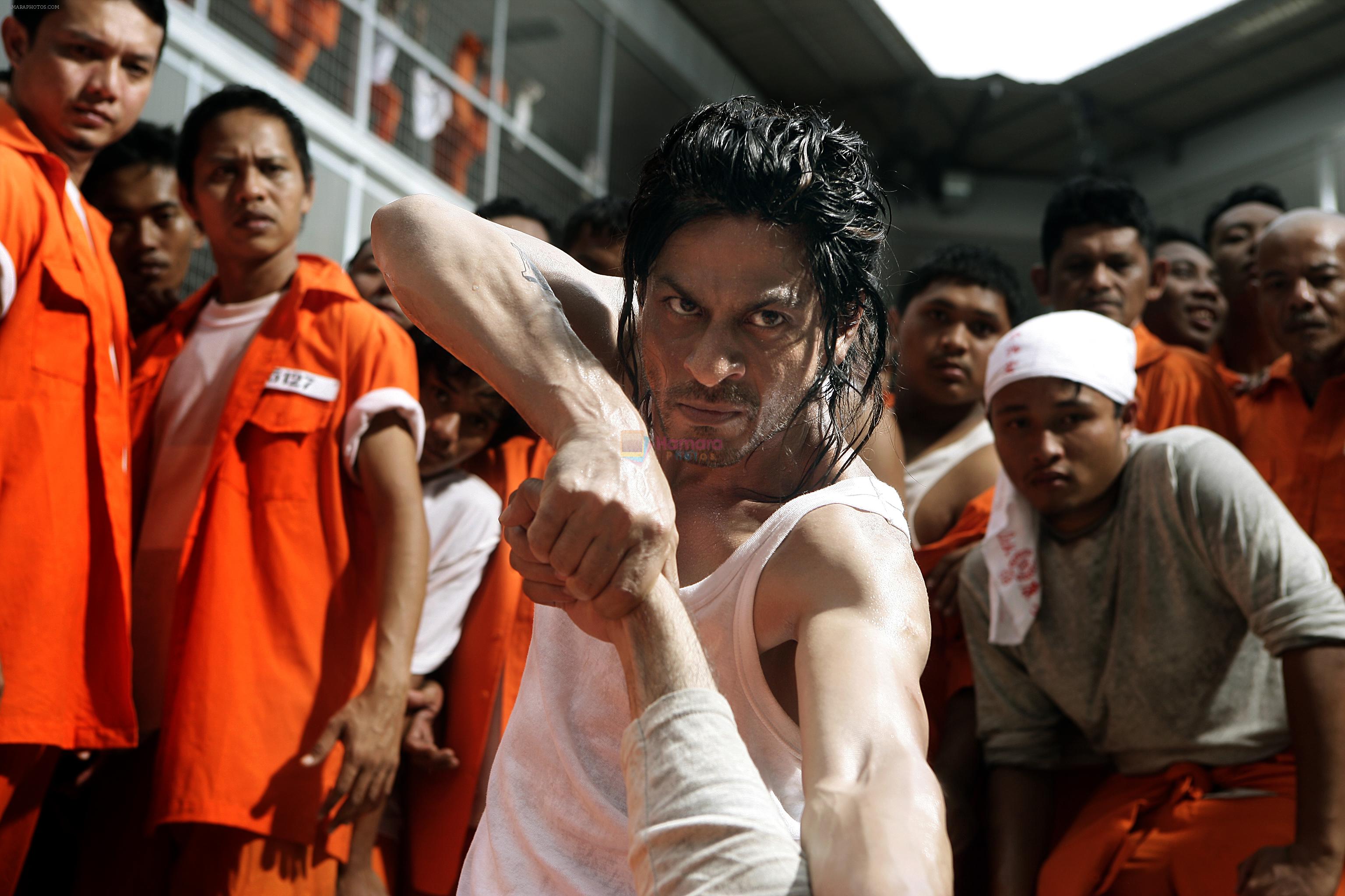 Shahrukh Khan in the still from movie Don 2