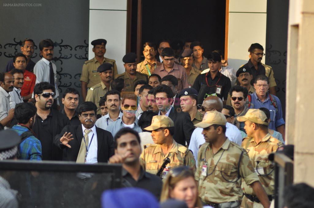 Tom Cruise arrives in Mumbai for Mission Impossible promotions in Mumbai on 3rd Dec 2011