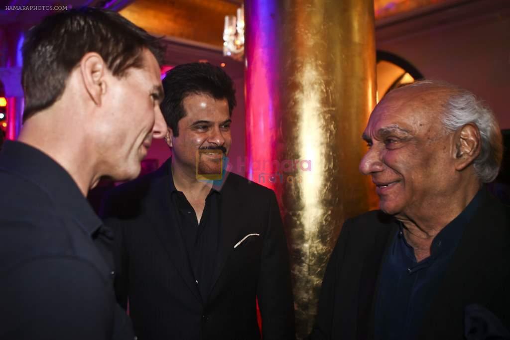 Tom Crusie, Anil Kapoor at Tom Cruise Mumbai Welcome party in Taj Hotel on 3rd Dec 2011