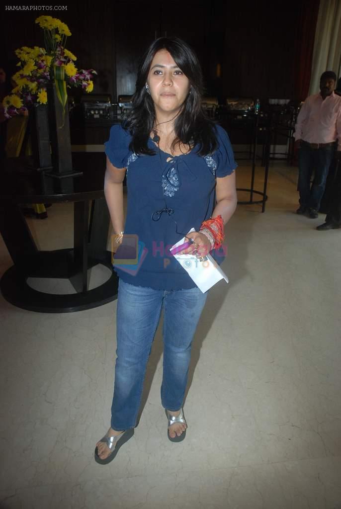Ekta Kapoor at Pavitra Rista serial new cast introduction in Novotel on 6th Dec 2011