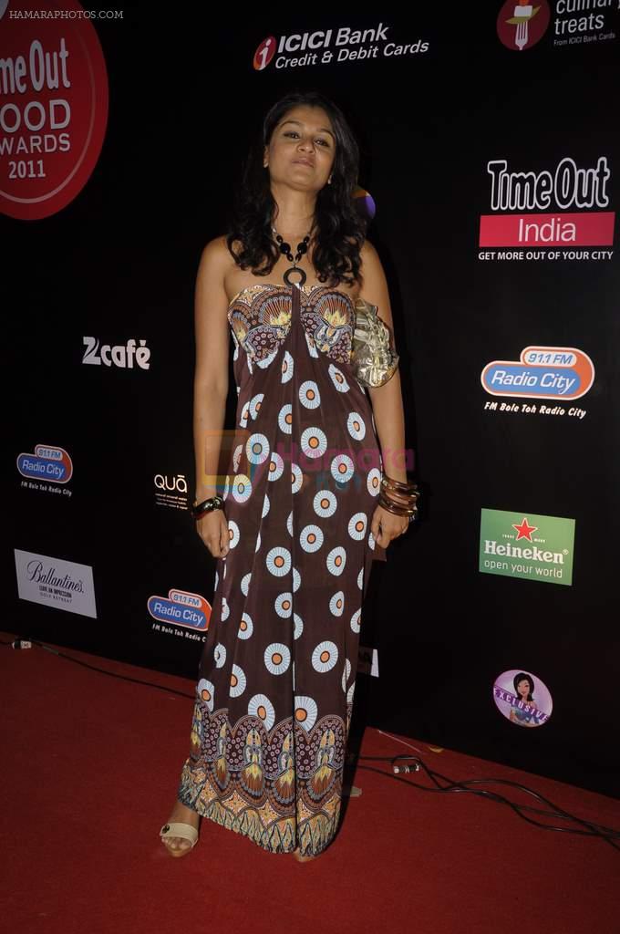 Tejaswini Kolhapure at Timeout Food Awards in Taj Land's End, Mumbai on 6th Dec 2011