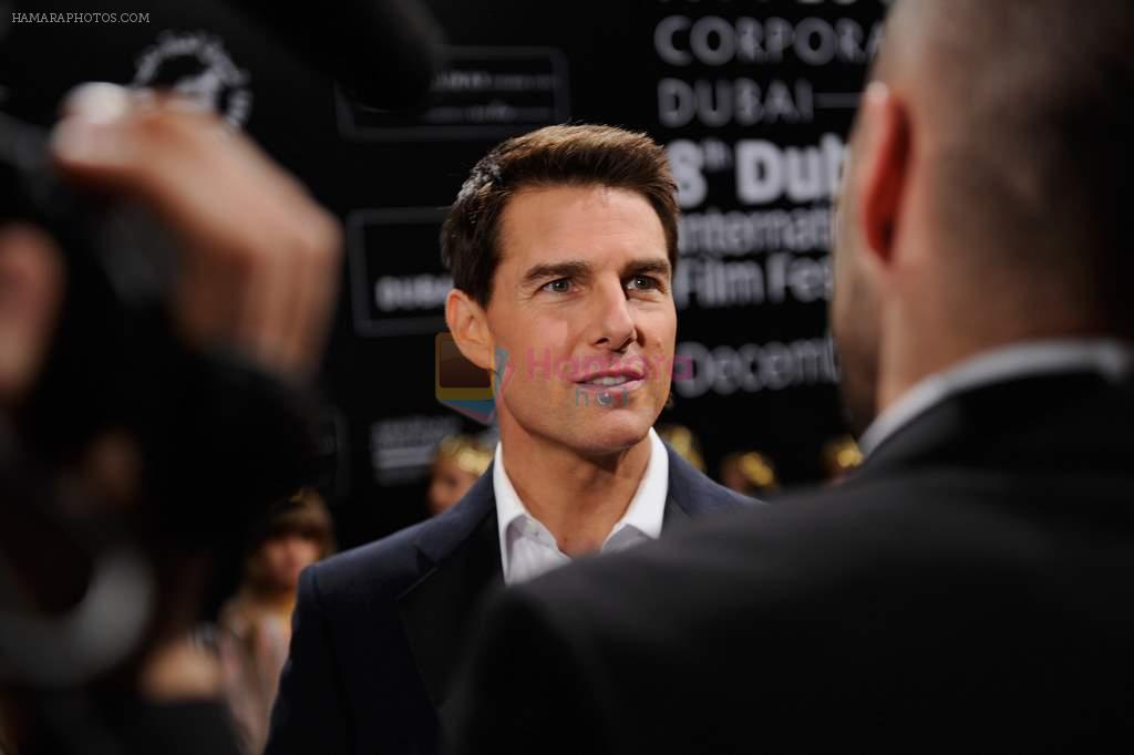 Tom Cruise at Mission Impossible 4 premiere in Dubai on 7th Dec 2011