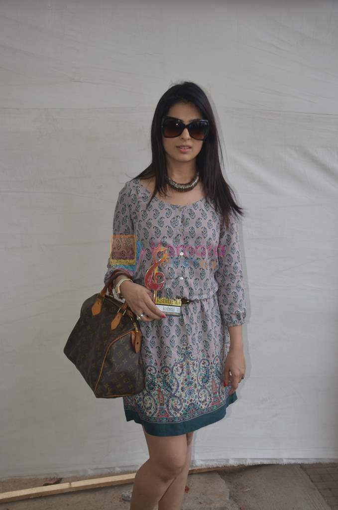 Anjana Sukhani at Kshitij college festival in Parel, Mumbai on 7th Dec 2011