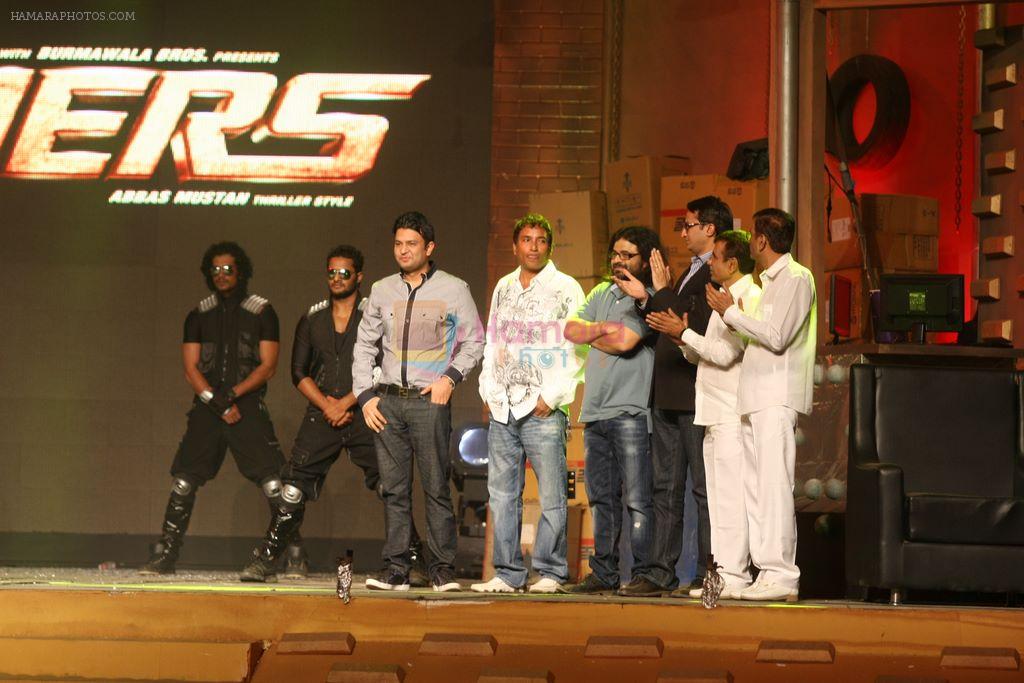 Bhushan Kumar, Abbas Mastan, Pritam Chakraborty at the Music launch of Players in Juhu, Mumbai on 9th Dec 2011