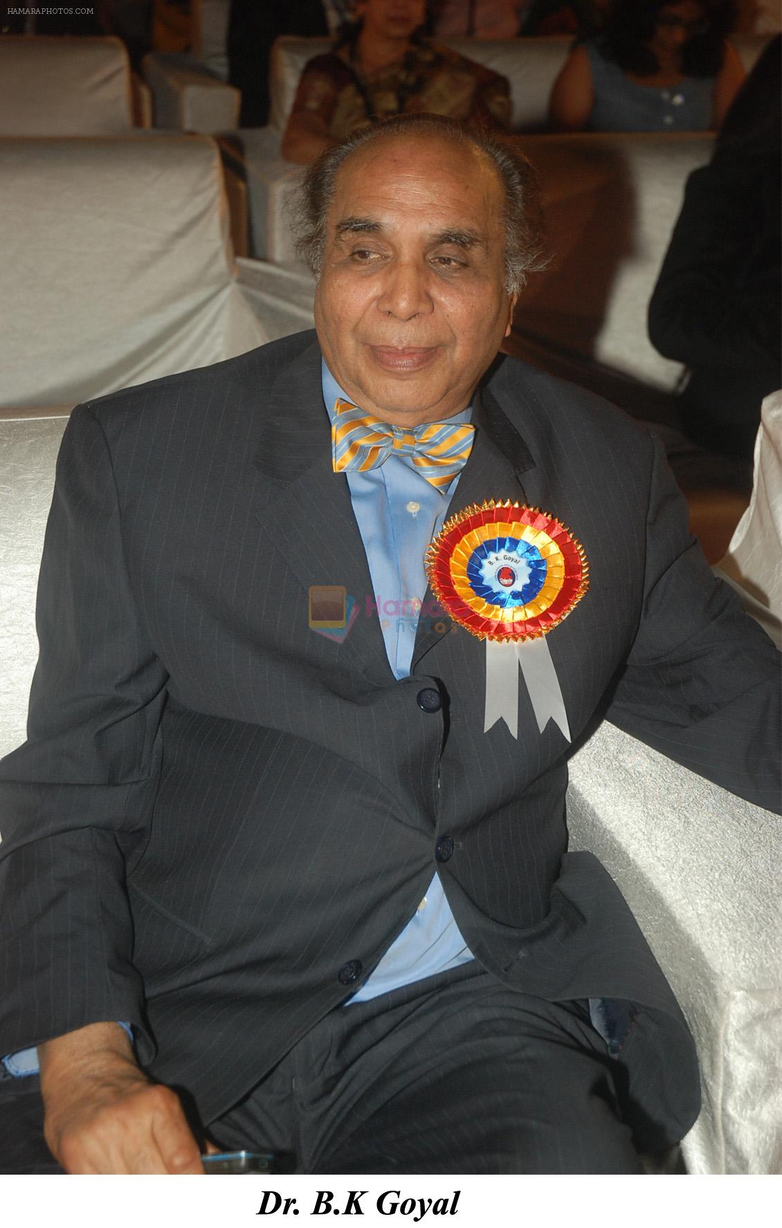 Dr B.K Goyal at the 63rd Annual Conference of Cardiological Society of India in NCPA complex, Mumbai on 9th Dec 2011