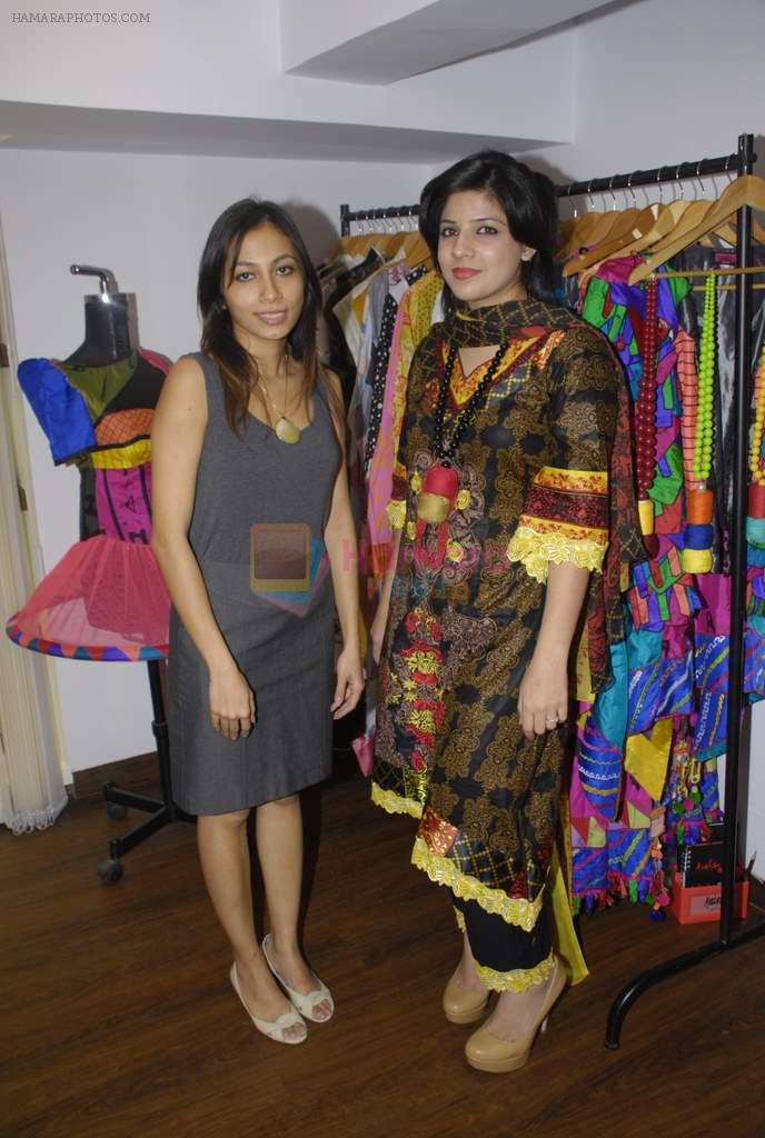 at new fashion store Ashtar by designers Saba Khan, Aaliya Khan and Neha Khanna in Mahalaxmi on 12th Dec 2011