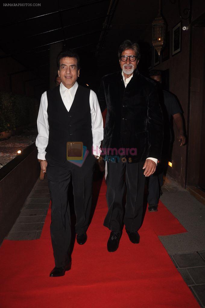 Amitabh Bachchan, Jeetendra at The Dirty Picture Success Bash in Aurus, Mumbai on 14th Dec 2011