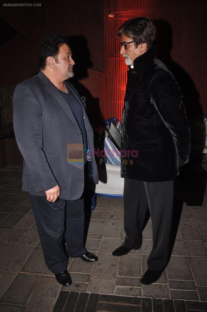 Amitabh Bachchan, Rishi Kapoor at The Dirty Picture Success Bash in Aurus, Mumbai on 14th Dec 2011