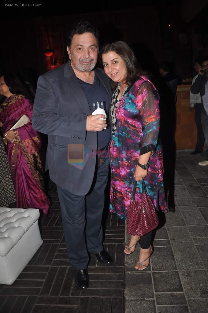 Rishi Kapoor, Farah Khan at The Dirty Picture Success Bash in Aurus, Mumbai on 14th Dec 2011