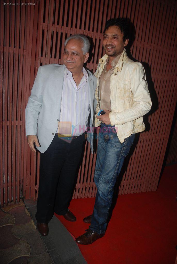 Irrfan Khan, Ramesh Sippy at The Dirty Picture Success Bash in Aurus, Mumbai on 14th Dec 2011