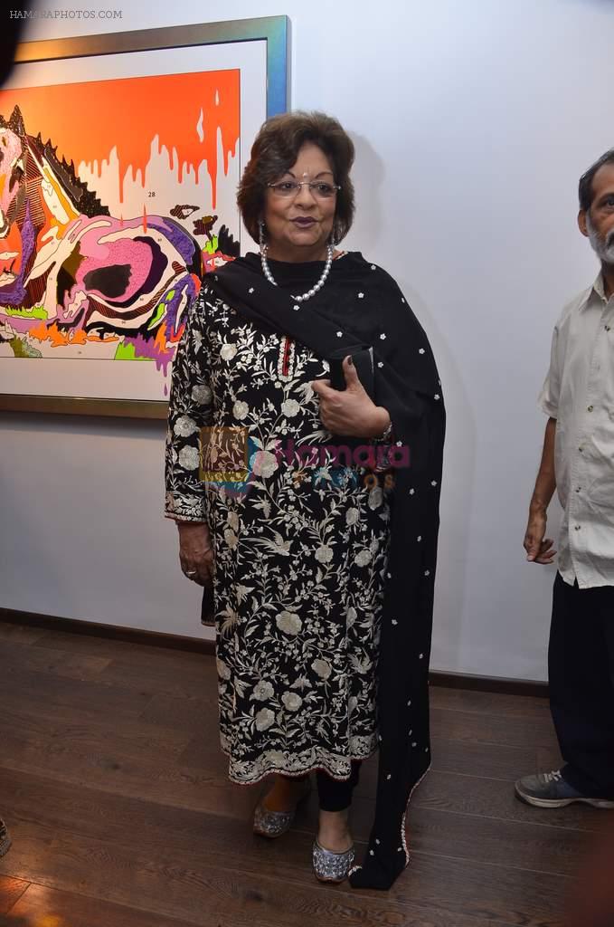 Hiroo Johar at Galerie Isa art showcase in Mumbai on 16th Dec 2011
