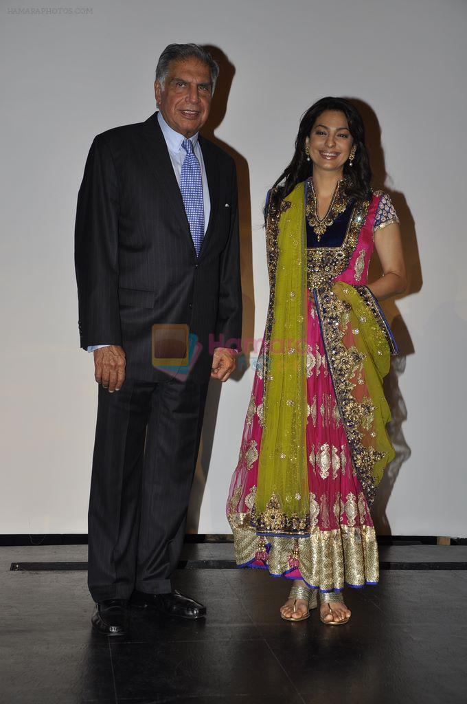 Juhi Chawla at the launch of The Taj Book in The Taj Hotel, Mumbai on 18th Dec 2011