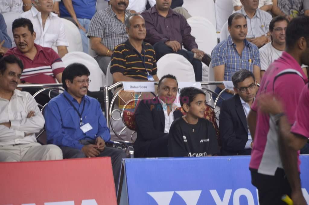 Rahul Bose at Tata Open finals in NSCI on 18th Dec 2011