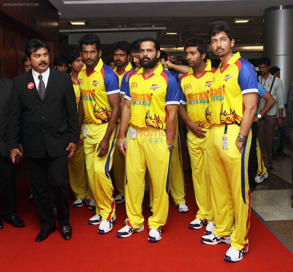 at CCL2 curtain raiser and Calendar launch in Hyderabad, India on 19th Dec 2011