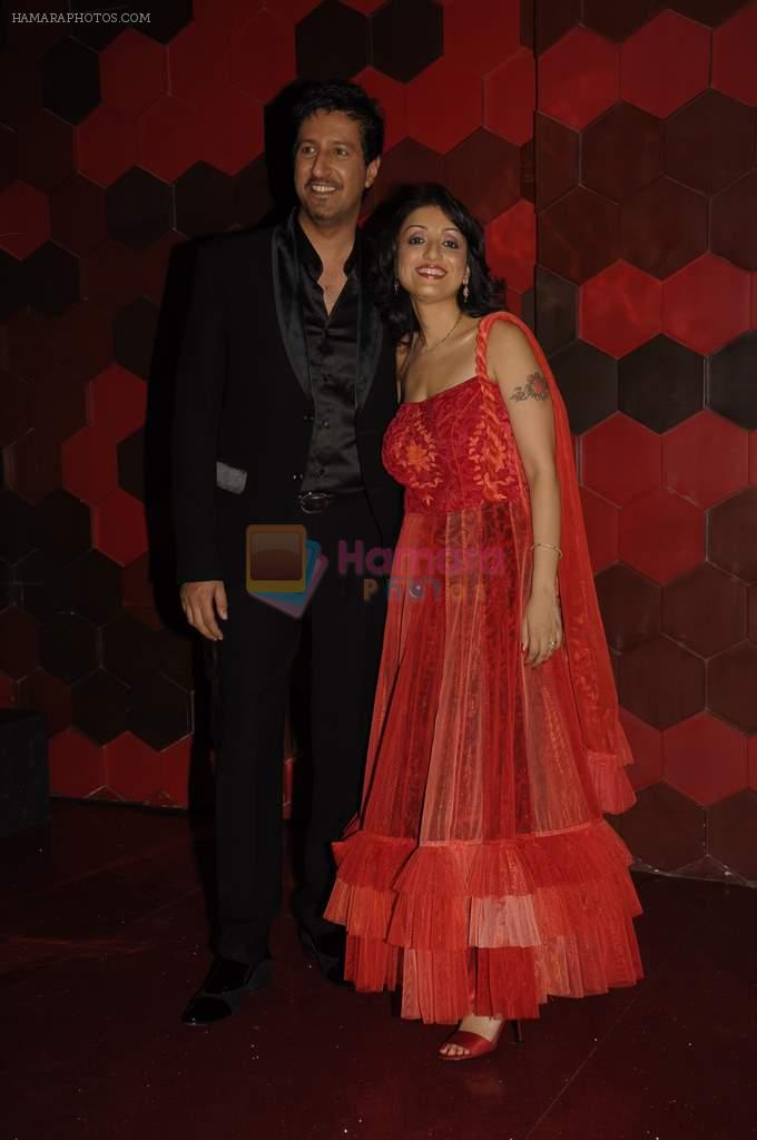 Sulaiman Merchant, Madhurima Nigam at the launch of Madhurima Nigam's mens wear line in Trilogy o 20th Dec 2011