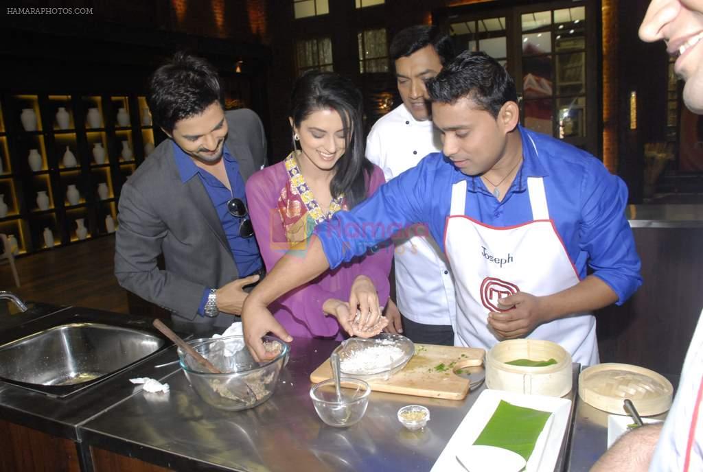 Ridhi Dogra on the sets of Master Chef in R K Studios on 20th Dec 2011