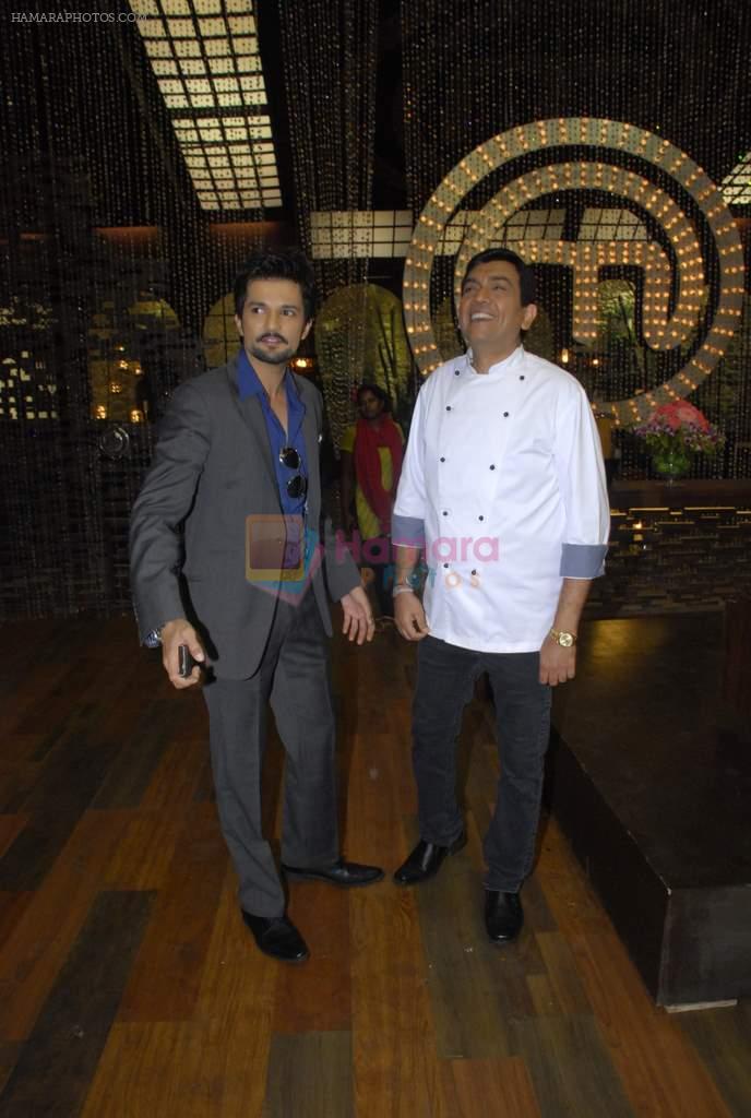 Sanjeev Kapoor on the sets of Master Chef in R K Studios on 20th Dec 2011