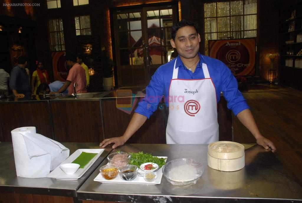 on the sets of Master Chef in R K Studios on 20th Dec 2011