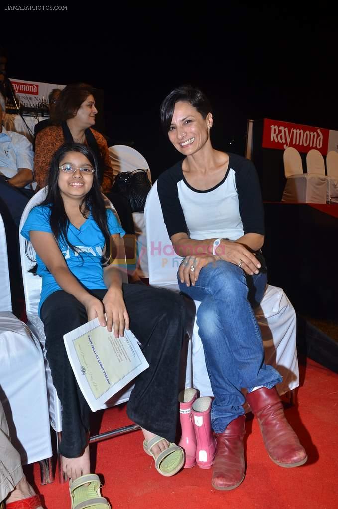 Adhuna Akhtar at Amateur Riders Clubs finals in Mahalaxmi Race Course on 21st Dec 2011