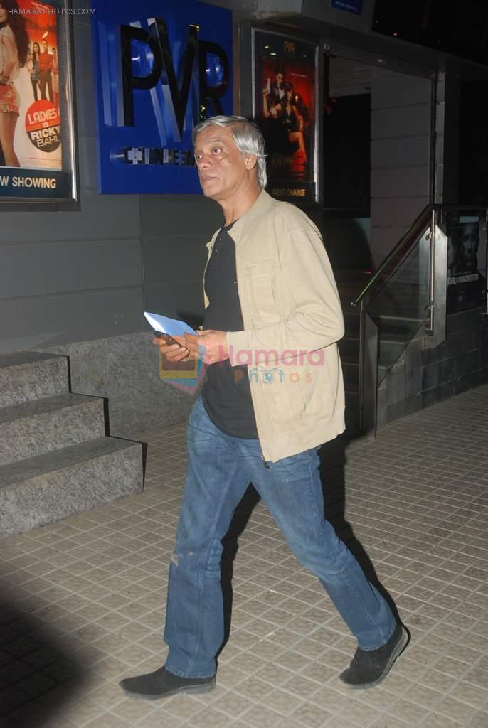 Sudhir Mishra at Don 2 special screening at PVR hosted by Priyanka on 22nd Dec 2011