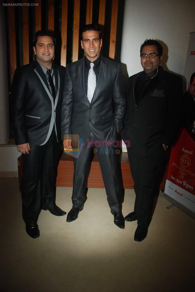Akshay Kumar at the grand finale of Master Chef in Malad on 23rd Dec 2011