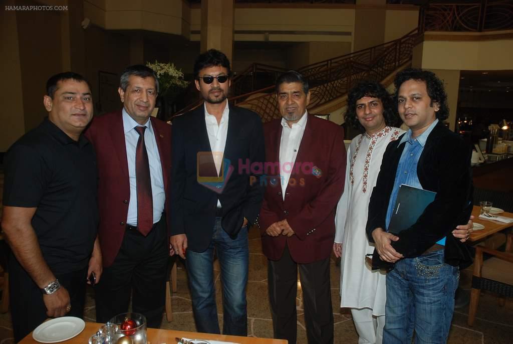 Irrfan Khan snapped in J W Marriott on 24th Dec 2011