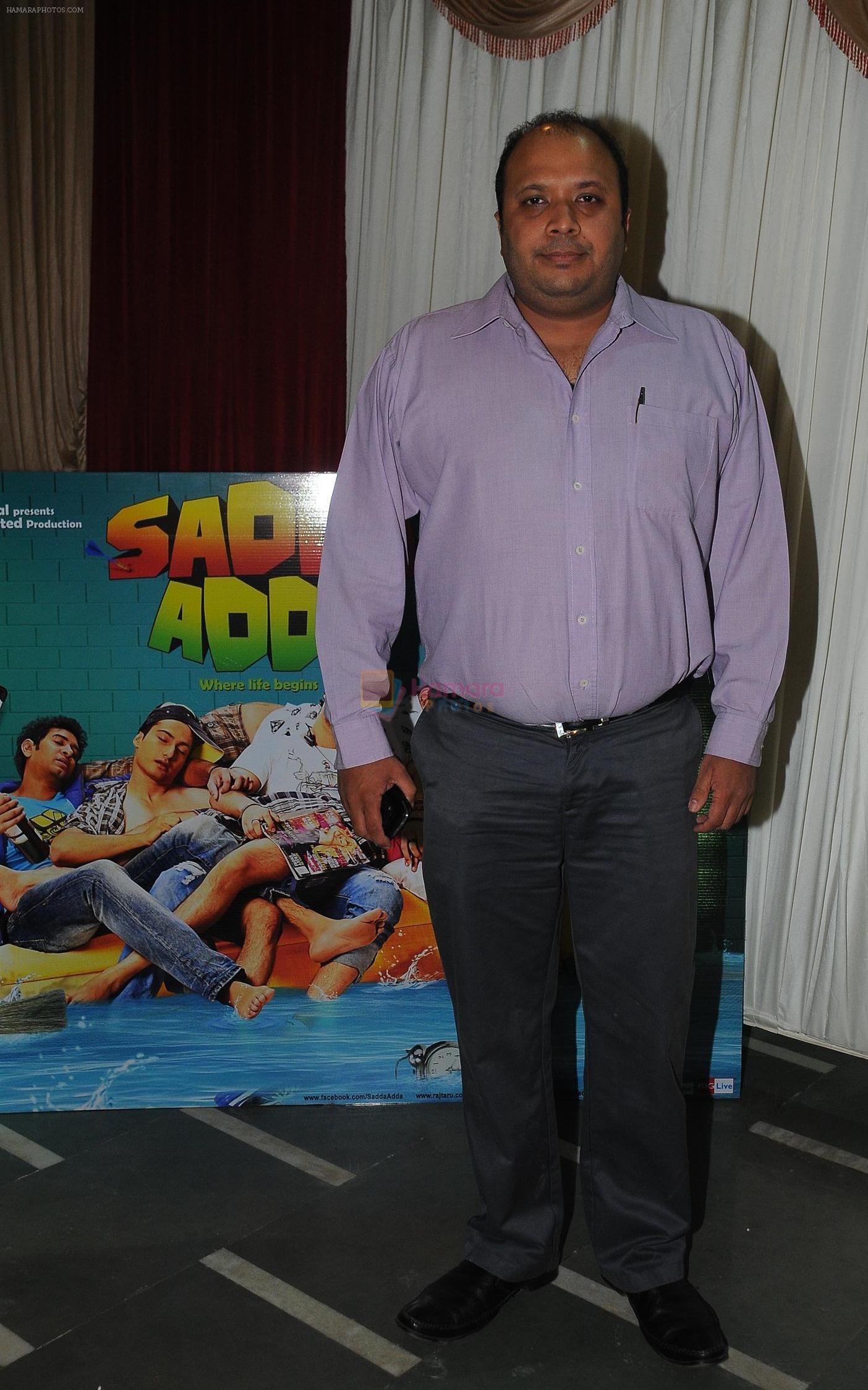 Tarun Agarwal promote film Sadda Adda on Chrismas eve at at Rithumbara midst 10,000 students in Mumbai on 24th Dec 2011