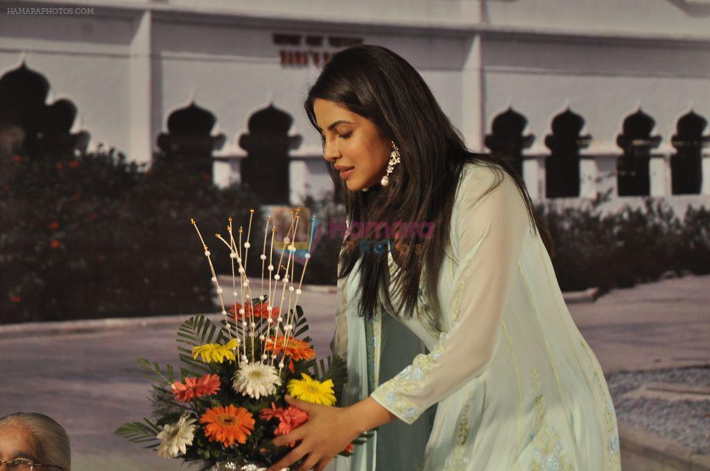 Priyanka chopra graces Brahma Kumaris 75th year celebrations in Sion, Mumbai on 25th Dec 2011