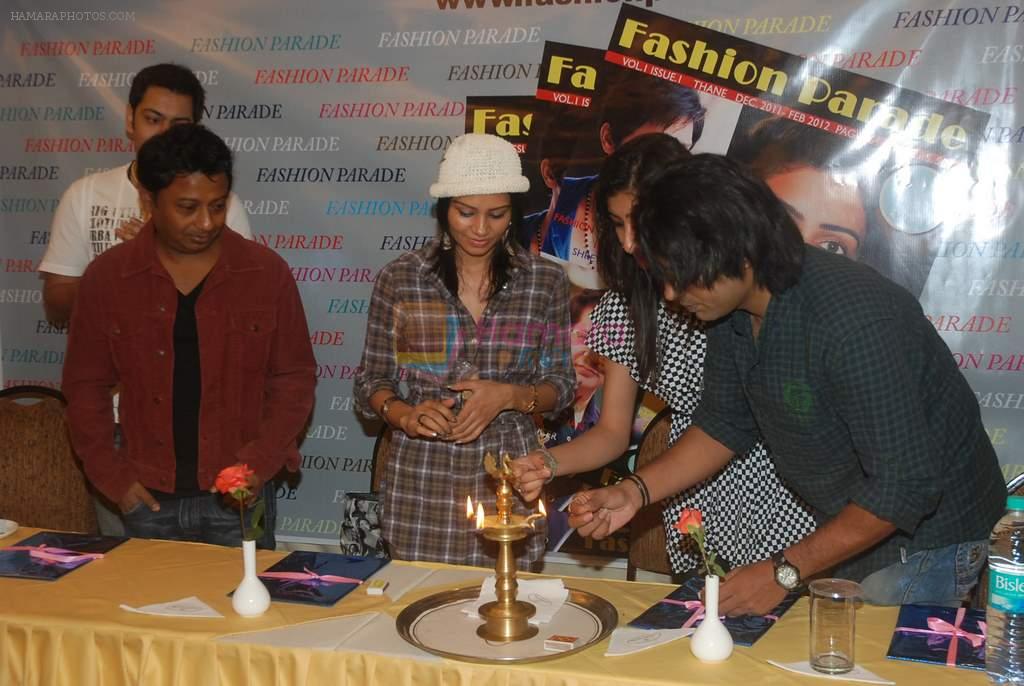 Onir at the launch of Fashion Parade magazine in Juhu, Mumbai on 27th Dec 2011