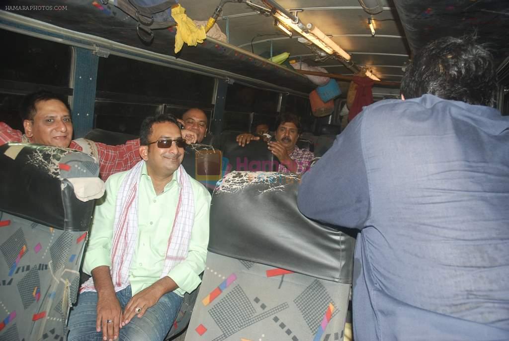 on location of film Pranam Walkum in Filmcity, Mumbai on 29th Dec 2011