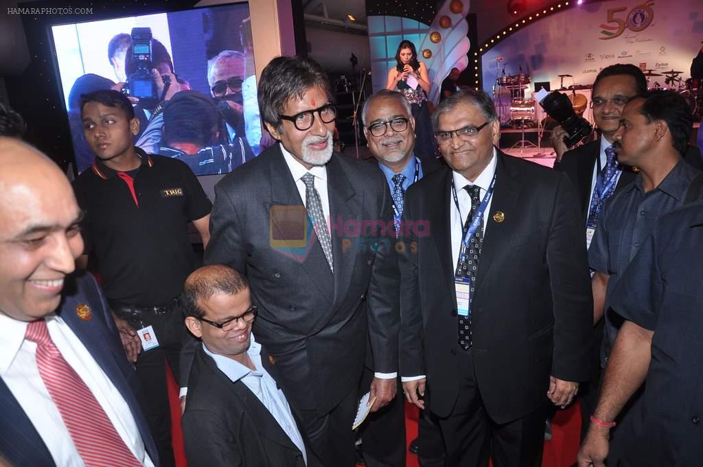 Amitabh Bachchan at IDMA conference in Lalit Hotel on 6th Jan 2012