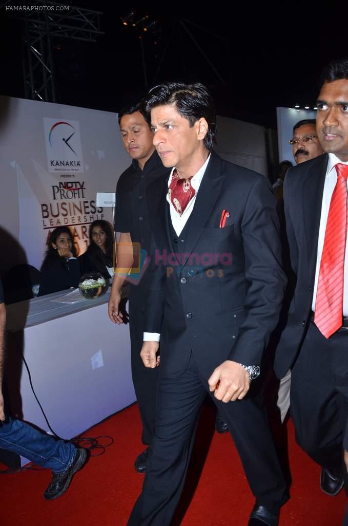 Shahrukh Khan at NDTV Profit Business Leadership Award in Taj Land's End on 7th Jan 2012