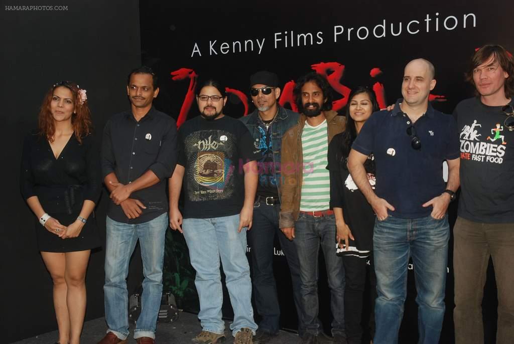 Luke Kenny, Ashwin Mushran promotes his new film Zombies in Ritumbara College on 9th Jan 2012