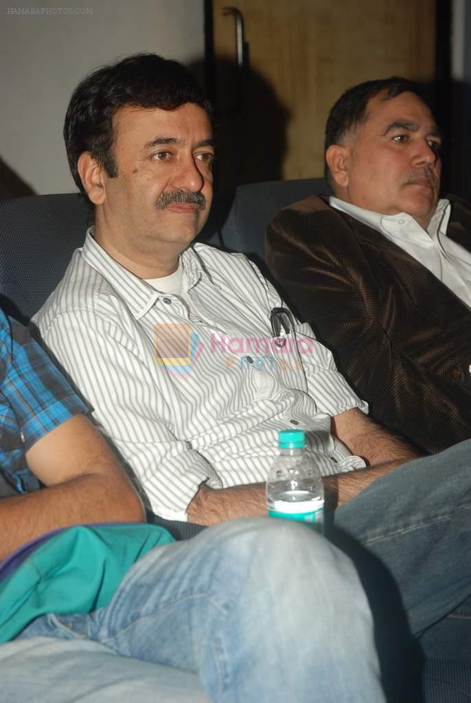 Rajkumar Hirani at Whistling Woods film discussion session in Filmcity, Mumbai on 10th Jan 2012