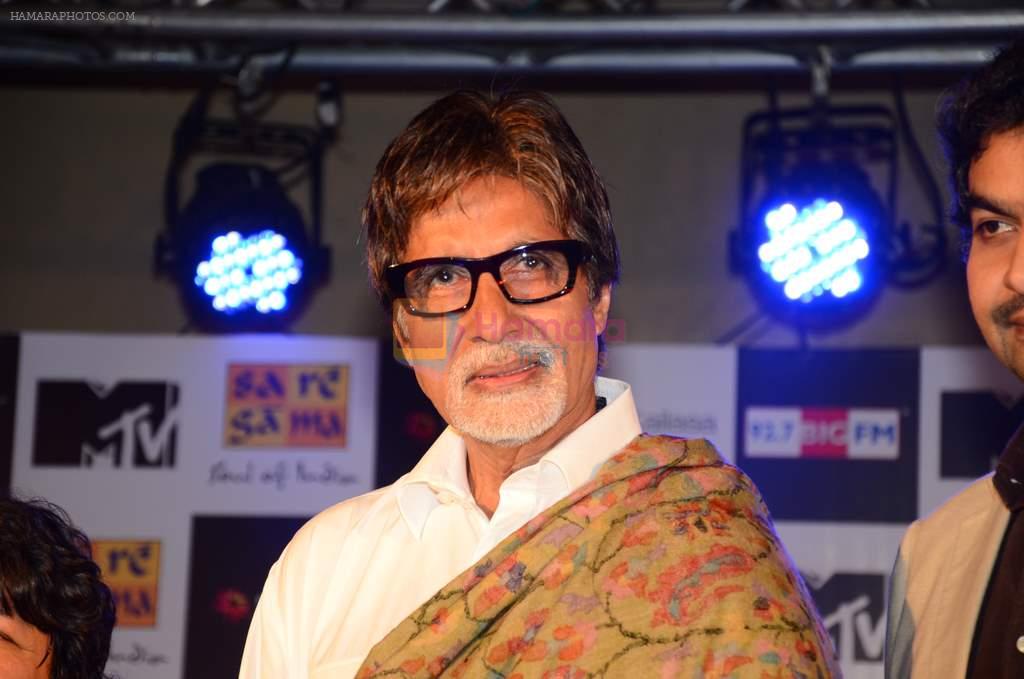Amitabh Bachchan at Kailash Kher's album launch Rangeele in Mumbai on 10th Jan 2012