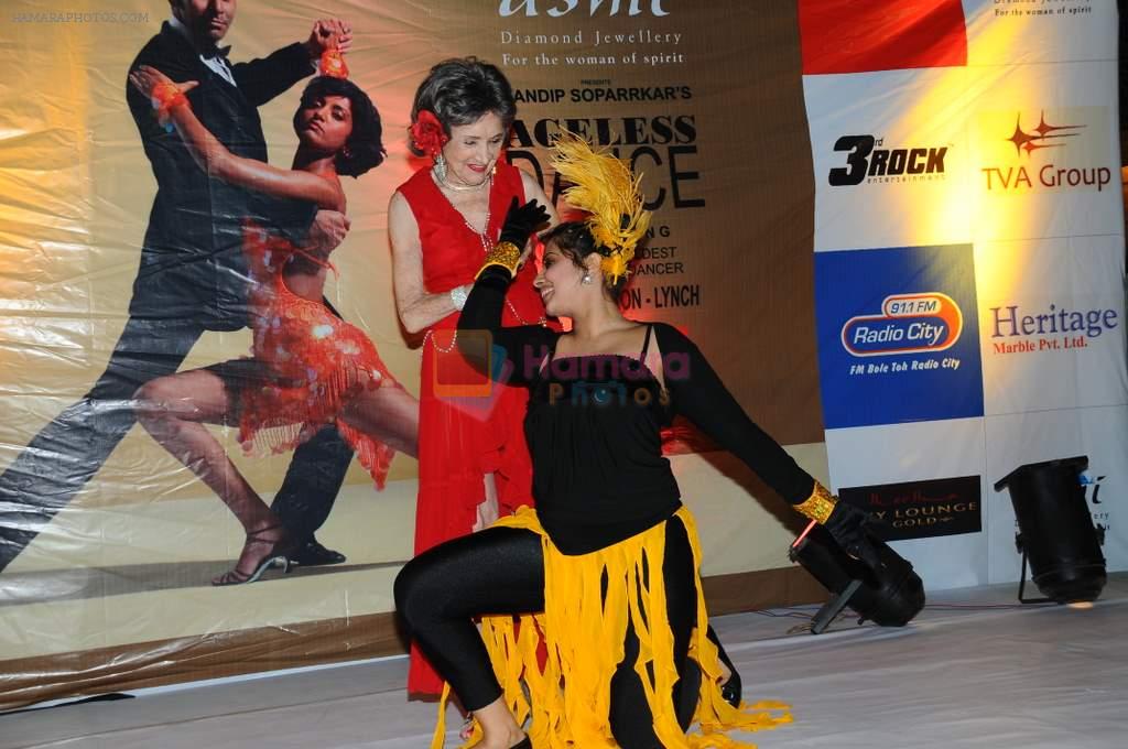 Tao porchon lynch at Ageless Dance show by Sandip Soparrkar in Sheesha Sky Lounge Gold on 10th Jan 2012