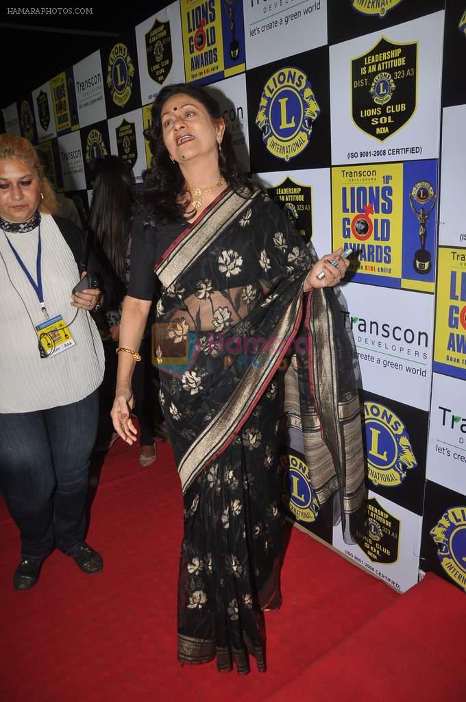 Aruna Irani at Lions Gold Awards in Mumbai on 11th Jan 2012