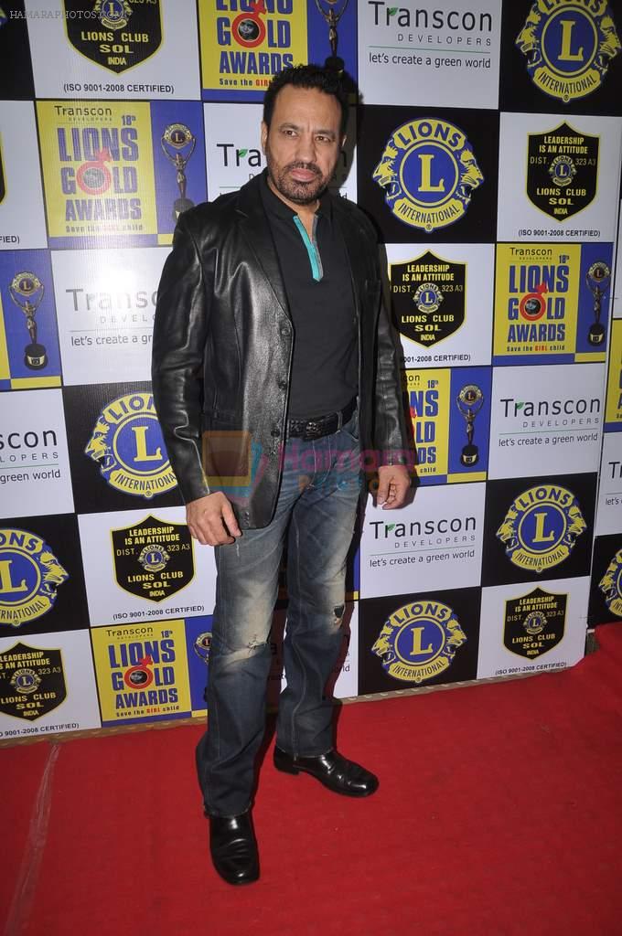 Shera at Lions Gold Awards in Mumbai on 11th Jan 2012