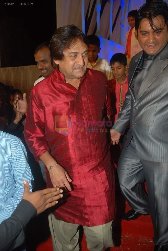 Mahesh Manjrekar at Babloo Aziz's nephew Suhail's wedding reception in Goregaon on 11th Jan 2012