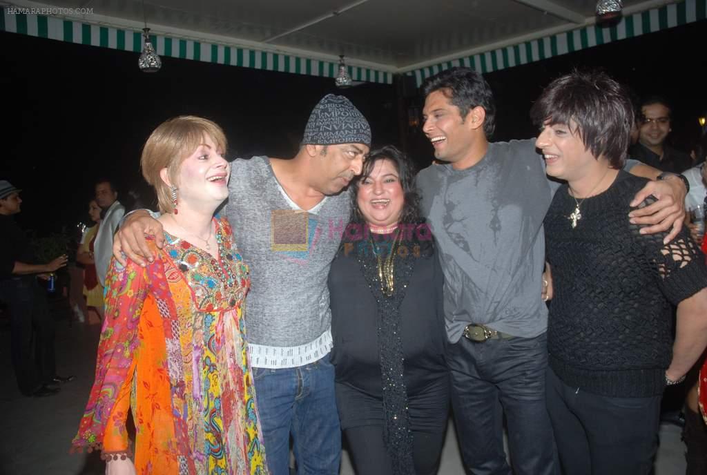 Vindu Dara Singh, Amar Upadhyay, Dolly Bindra, Rohit Verma, Bobby Darling at Avinash Wadhwan bday bash in Andheri, Mumbai on 12th Jan 2012