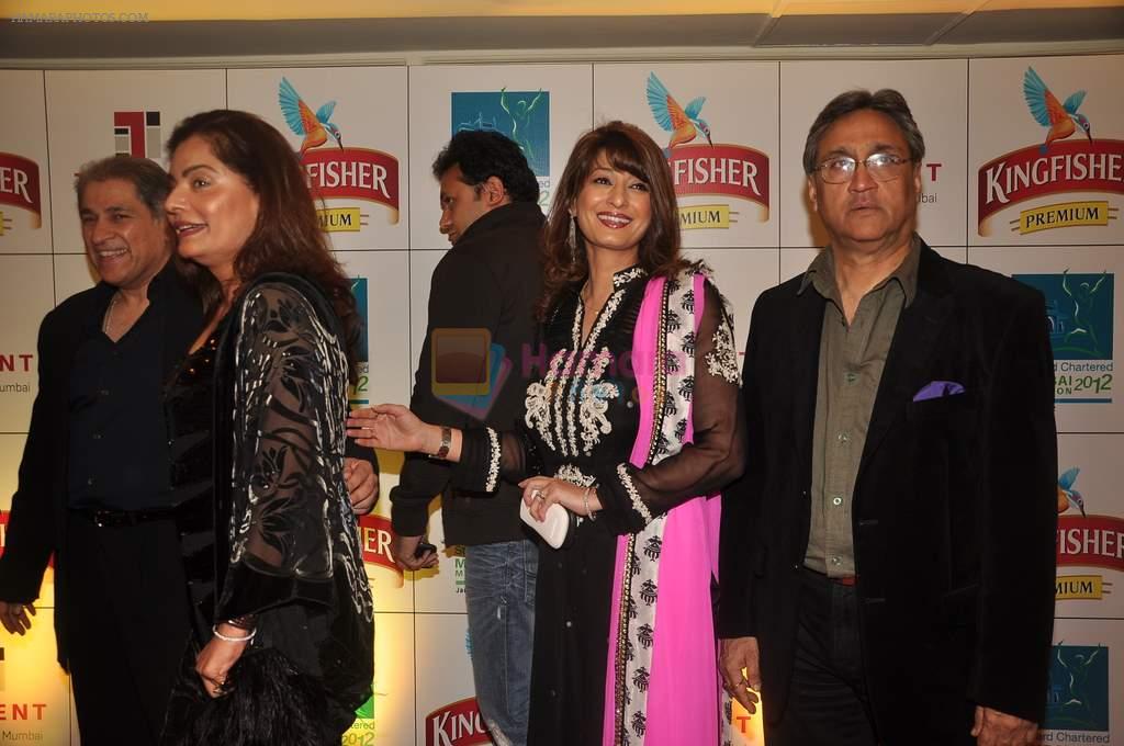 at Standard Chartered Mumbai Marathon pre bash hosted by Kingfisher in Trident, Mumbai on 13th Jan 2012
