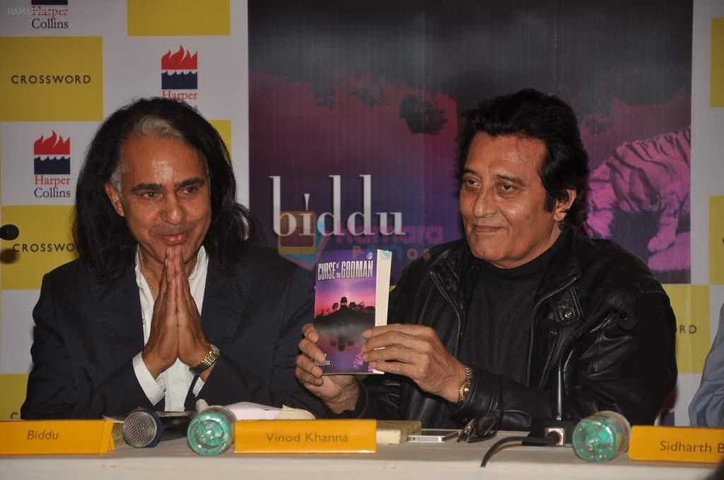 Vinod Khanna at Biddu's book launch in Crossword, Mumbai on 13th Jan 2012
