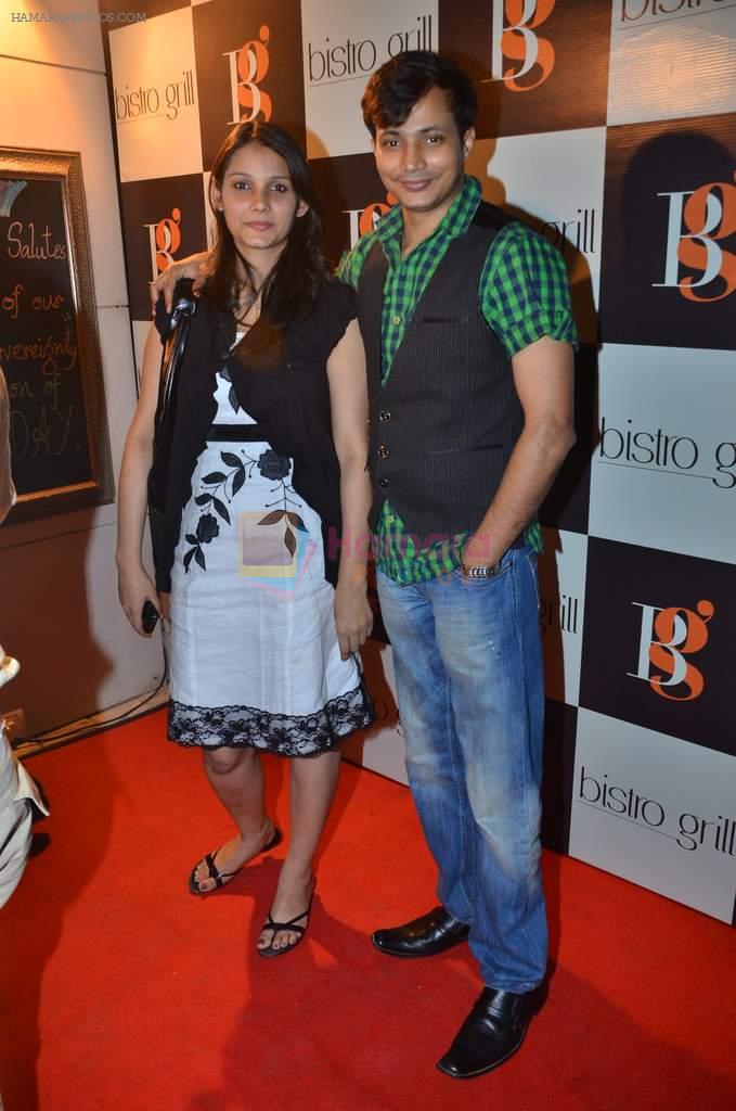 at Captain Vinod Nair and Tulip Joshi's Army Day in Bistro Grill, Juhu on 13th Jan 2012