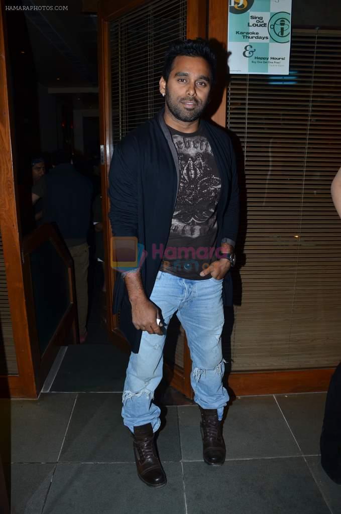 bosco at Captain Vinod Nair and Tulip Joshi's Army Day in Bistro Grill, Juhu on 13th Jan 2012