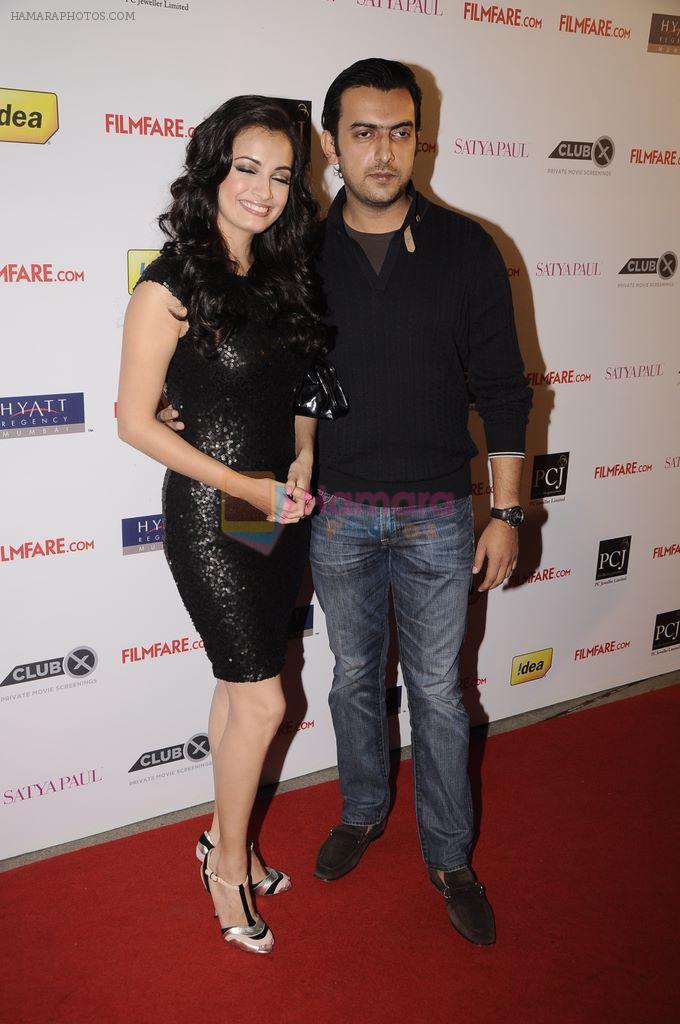 Dia Mirza at 57th Idea Filmfare Awards 2011 Nominations bash in Hyatt Regency, Mumbai on 13th Jan 2012