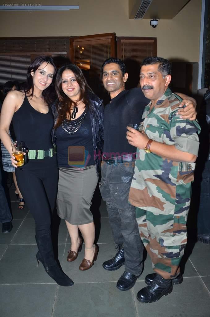 Tulip Joshi at Captain Vinod Nair and Tulip Joshi's Army Day in Bistro Grill, Juhu on 13th Jan 2012
