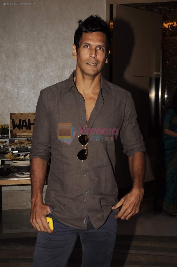 Milind Soman at the launch of World's leading Grooming brand- WAHL in Mumbai on 14th Jan 2012