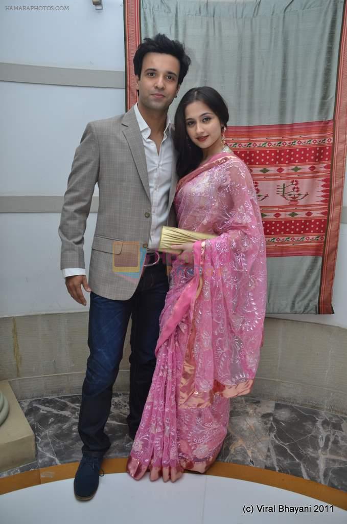 Aamir Ali, Sanjeeda Sheikh at Zulfi Syed's wedding reception on 15th Jan 2012