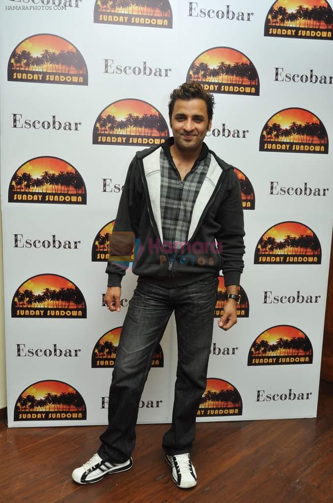 Ganesh Hegde at the Launch Party of the Escobar Sunday Sundowns