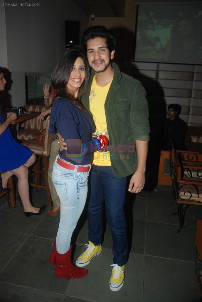 Kishwar Merchant at Meet Brothers party in Bawa Bistro on 15th Jan 2012